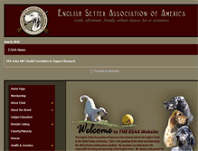 Tablet Screenshot of esaa.com